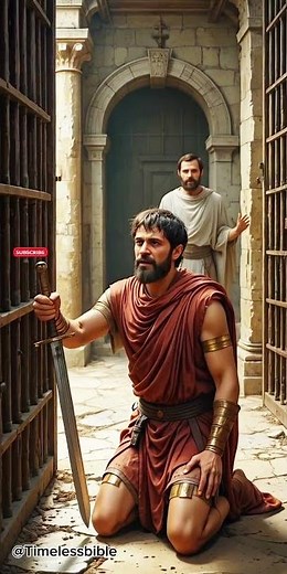 The Philippian Jailer’s Conversion #BibleStory #PhilippianJailer #Acts16 #Faith #Salvation