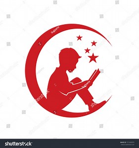 People Reading Logo Template Stock Vector (Royalty Free) 721042870 | Shutterstock