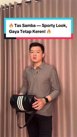 Mau tampil sporty tapi tetap elegan? Tas SAMBA dari @Leather Concept ini jawabannya 💪 Desain kekinian, bahan mengkilap premium, cocok buat hangout, gym, atau jalan santai! #tassamba #taspria #tasviral #taswanita #rekommodis
