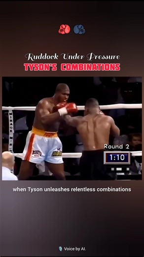 Combination Pressure Sequence | Mike Tyson vs Donovan Ruddock (1991)