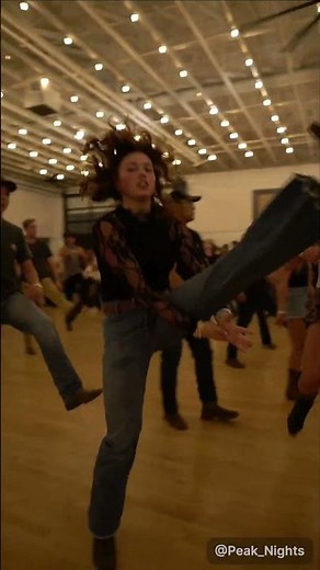 Country Line Dancing At Peak Nights