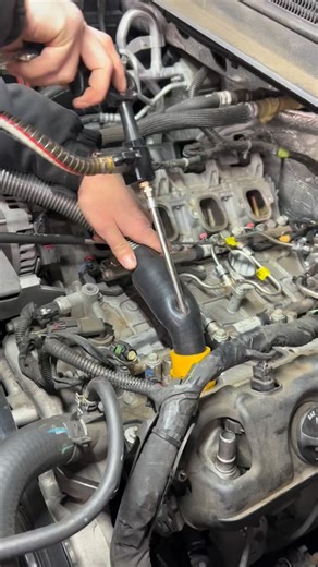 This is a video of us doing a carbon cleaning on a direct injected engine. You can see how nice the intake runners become, and the valves clean. | Integrity Automotive