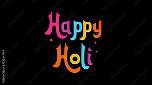 Happy Easter Greeting Motion Title with egg and american color . suitable for greeting card and celebrating of easter day. 4K footage video.