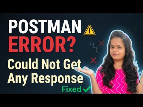 Postman Could Not Get Any Response – Causes & Solutions | Could not send request #infysky
