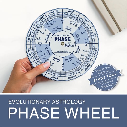 Evolutionary Astrology Phase Wheel – Easy-to-use Study & Reference Tool for Learning Planetary Phases - Etsy