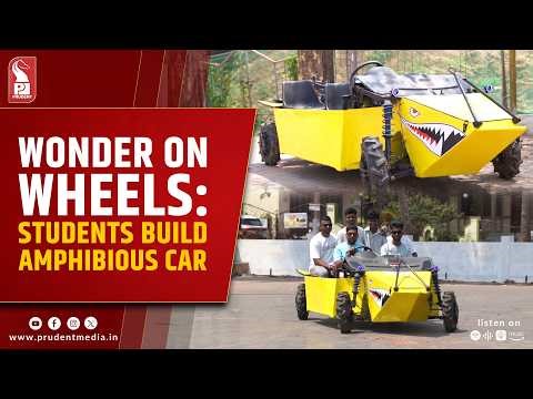 Students From Fr. Agnel College Build Amphibious Car