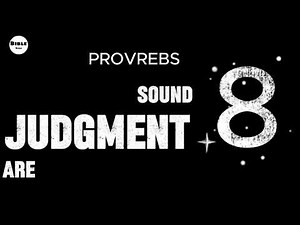 Proverbs - 8