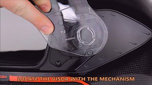 Whether you want to change the visor or even simply clean it, this short video will explain how to remove the visor from the SCHUBERTH R2. #motorcycle #motorbike #motorcyclehelmet #motorcycleclothing #howto | BikerHeadz