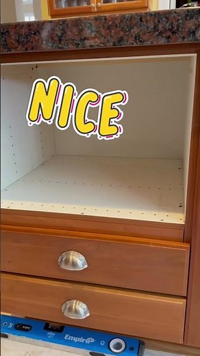 Install a microwave drawer #shortvideo #short #shorts