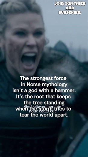 LAGERTHA 🛡️ — The Root That Held Nine Realms Together ⚔️#Ragnarok #vikings #mindset #shorts