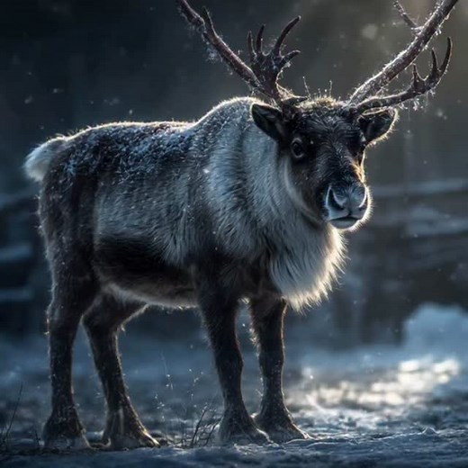 Their hooves drum softly on the snow as dawn begins to rise, training hard beneath the glow of winter’s silver skies. With every leap they practice, with every run they soar, preparing for the sacred night when hearts are warmed once more. And I thank Jesus for the wonder, for the joy this season brings, for even reindeer in their training point us to the King. #Christmas #SantaClaus #Santa603 #NorthPole #ReindeerTraining #Reindeer #ChristmasMagic #ChristmasIsComing #Believe #MerryChristmas #Joy