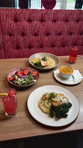 Celebrate Valentine’s Weekend at Fairway Café ❤️ Enjoy a special three-course dinner for $54.99 per person. Start with Marry Me Chicken Soup or Strawberry Salad. Choose from Salmon with lemon beurre blanc, Steak Marsala, or Chicken Picatta. Finish with White Chocolate Raspberry Cheesecake. Friday: 4PM–10PM Saturday: 4PM–11PM Sunday: 4PM–10PM (while supplies last) Make your plans now and treat someone special to an unforgettable evening at Fairway Café. #SobobaCasinoResort #FairwayCafe #Valentine