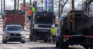 Indy DPW taking advantage of warmer weather to start strip-patching