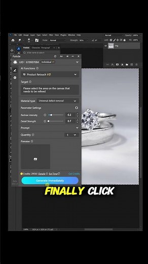 PS Tutorial | How to Use the PsAide Plugin to Refine Rings in Photoshop