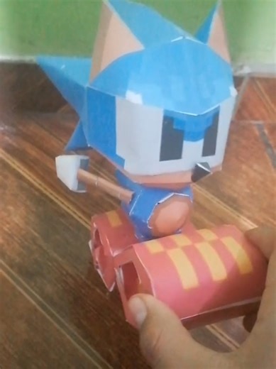 Papercraft de Sonic: Crea tus propios personajes