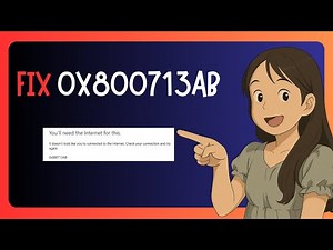 EASY FIX For "Error 0x800713ab" In Microsoft Store - SOLVED