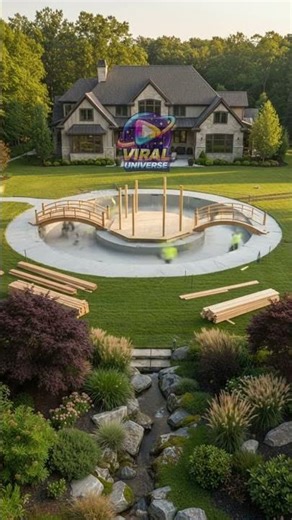 Building a luxury backyard pool #backyard #renovation #backyardrenovation