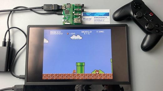 树莓派zero运行Retropie演示