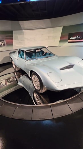 1964 XP-819 Corvette - The Ugly Duckling - the only rear engine corvette