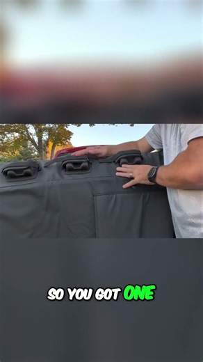 Truck Bed Cover: Easy Install & Tailgate Access! 🤩 #shorts