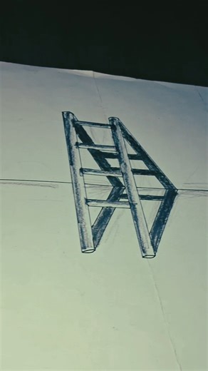 How to draw 3d stair@ #drawing #pencildrawing #youtubeshorts #shorts #3D stair #artist #art