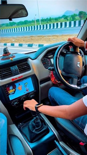 Scorpio Classic Driving Time 🥰❤️‍🩹💹 #scorpio #driving #car #thar #travel #shorts #trip #trending