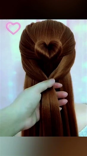 Satisfying Hair Brushing! | Simple Long Hair Style #hairtutorial, #viral