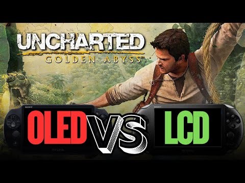 Uncharted Golden Abyss | PS Vita OLED vs LCD