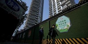 China’s Property Sector Retreats Into State Hands