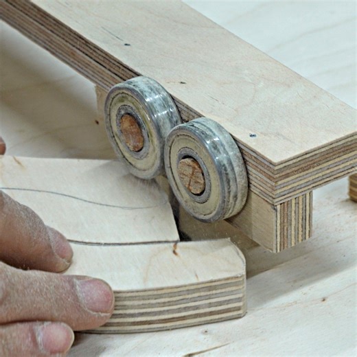 360K views · 431 reactions | Creating A Solid Wooden Hanger | DIY & Crafts | Facebook