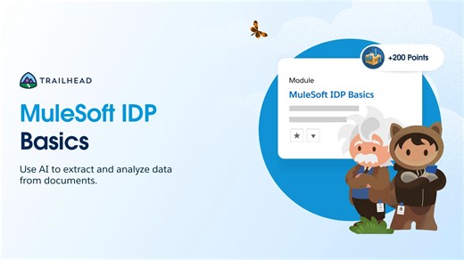 Eliminate manually extracting and analyzing data with MuleSoft IDP.  It's a high-powered Anything Platform tool that allows your org to use advanced AI and data capabilities for a seamless user experience. Start now on this #MondayModule: https://sforce.co/3VrqfCD | Salesforce Trailhead | Facebook
