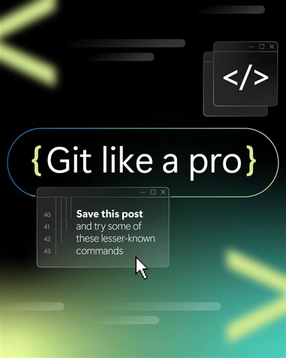 Lots to do, no time to do it? Check out these lesser-known Git commands that can save you time—and your sanity. | Microsoft Developer | Facebook