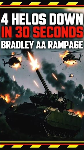 4 Helos Down in 30 Seconds – Bradley AA Rampage