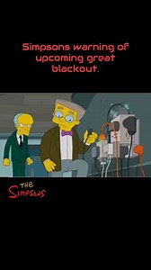 The simpsons #BLACKOUT. #predictiveprogramming or just #entertainment | Quest News and Entertainment