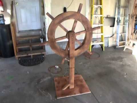 2013 Halloween Moving Pirate Ship Wheel