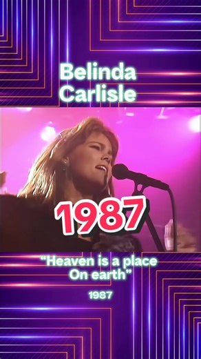 Belinda Carlisle - Heaven Is a Place on Earth TOTP 1987