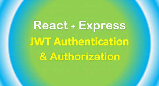 React   Node.js Express: User Authentication with JWT example - BezKoder