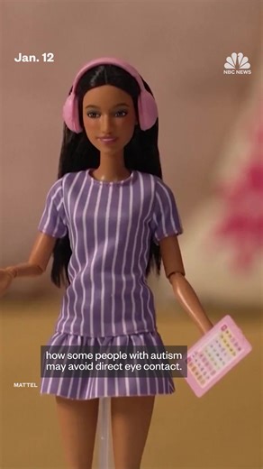 Mattel introduces a new Barbie with autism as the newest member of its line intended to celebrate diversity, joining a collection that already includes Barbies with Down syndrome, a blind Barbie, a Barbie and a Ken with vitiligo, and other models the toymaker added to make its fashion dolls more inclusive. | NBC News