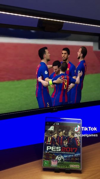 PES 2017 PS3 - Barcelona x Liverpool #pes2017 #proevolutionsoccer #playstationbrasil #games #nostalgiagamer
