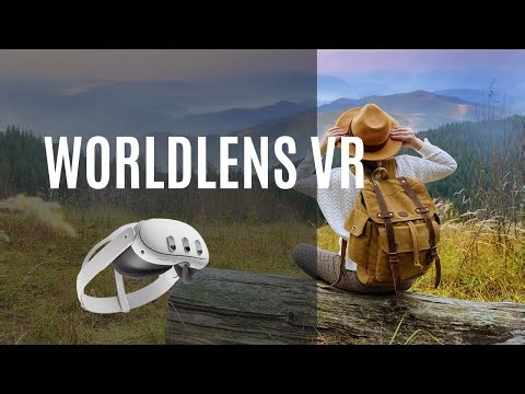 WorldLens in Meta Quest 3: “Google Earth” in VR + Street View (AWESOME virtual journey)