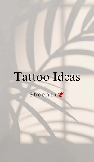 Phoenix Tattoo Ideas: Transforming Ashes into Art