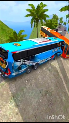Danger Bus Simulator Indonesia Game #shorts #viralshorts #gaming