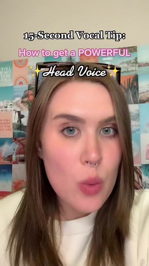 How to strengthen your Head Voice with ng consonant humming