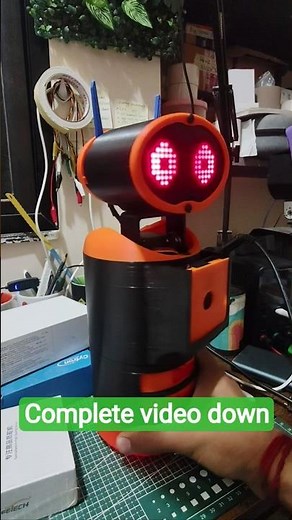 Build this diy Cute robot from Scratch ✌️✨