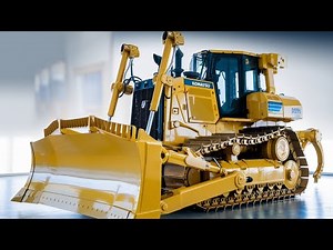 Komatsu D575A – The King of Construction Bulldozers! First Look at the World's Largest Bulldozer!