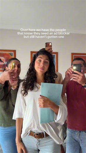 Over here: the people who know they need an ad blocker… but still haven’t got one 📸💻