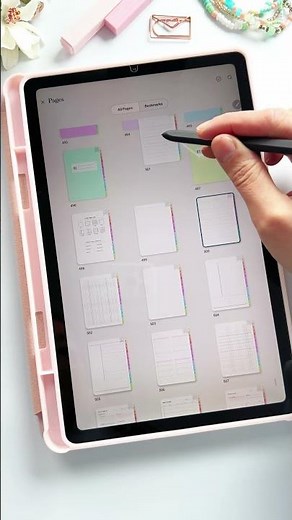 Noteshelf App ✦ Add Template Pages Tutorial #digitalplanner #plannertips #digitalnotes