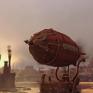 134K views · 967 reactions |  Two cannons  Loads of gunners  Four bomb bays  Giant harpoon The Thunderbarge is the ultimate expression of Dwarfen airpower! | Total War | Facebook