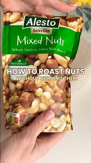How to Roast Nuts | Fast & Easy Oven Method👌