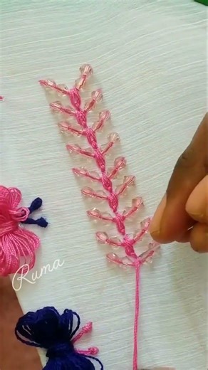 nice artwork 💫😍#@Nice-embroidery-official #youtubeshort #handbroidery